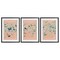 Stupell Industries Blush Butterfly Soiree Triptych 3pc Framed Print Under Glass Set, design by Petal Prints Design